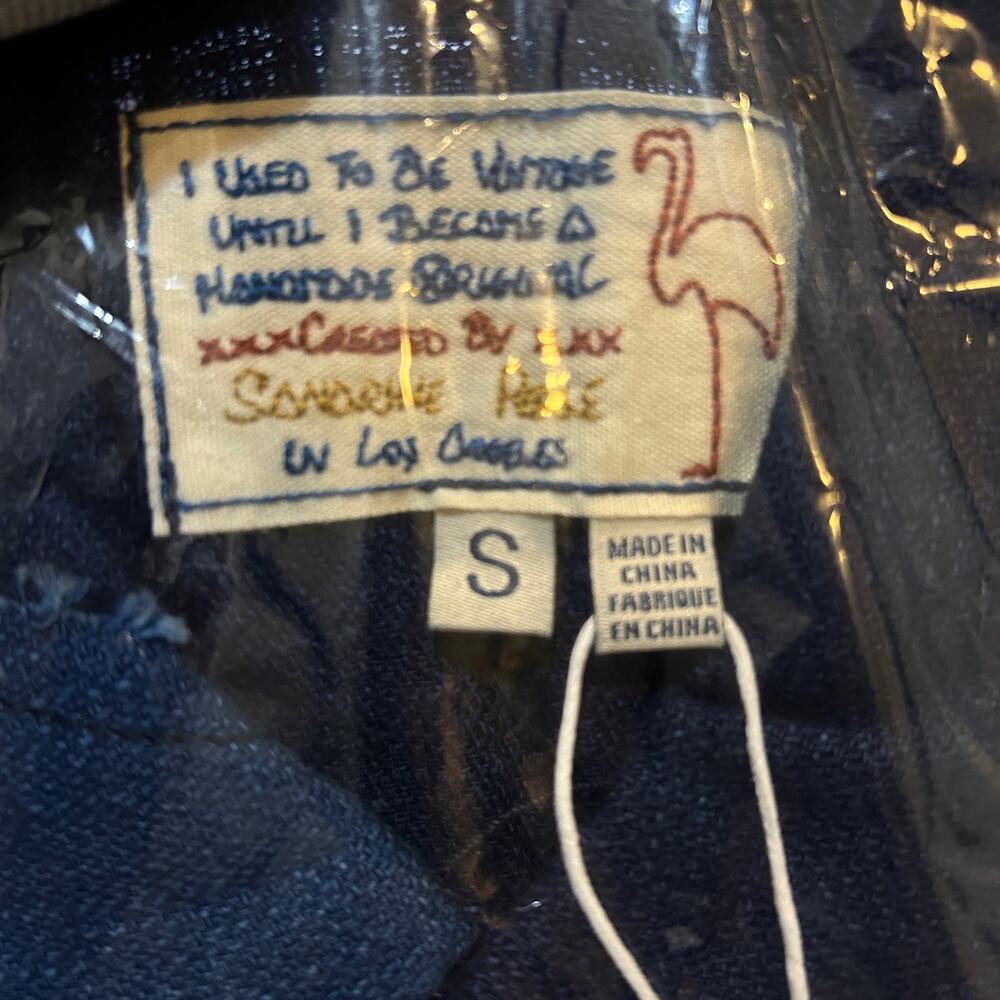 Sandrine Rose Patchwork Button Up Shacket Tunic D… - image 2